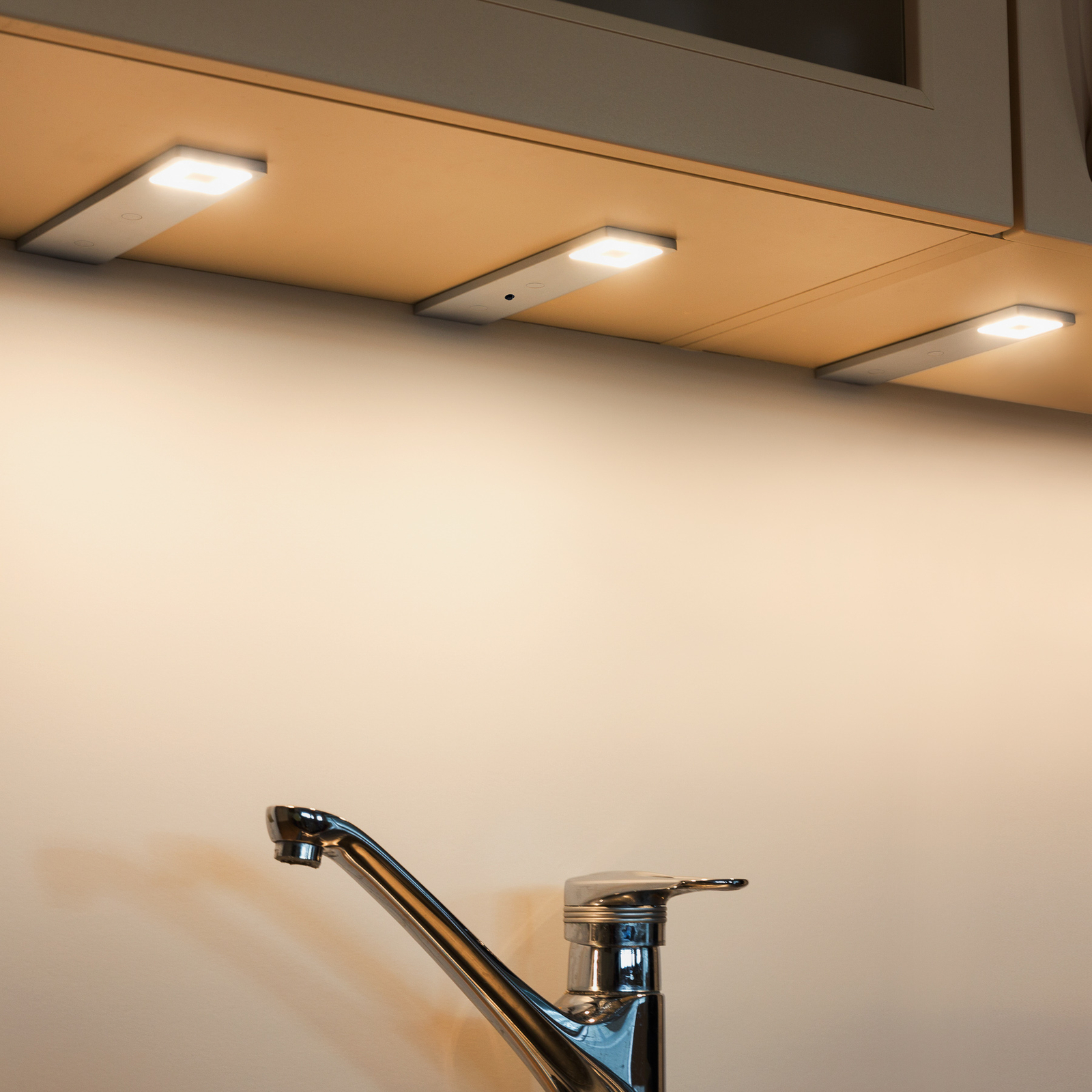 Lampada LED per mobili Imola, set 3x