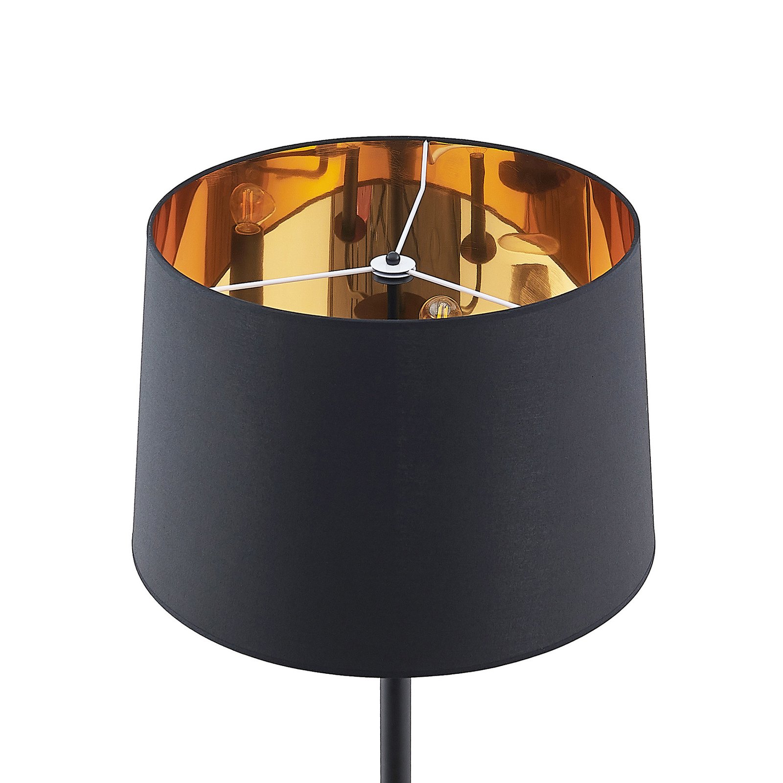Lindby Christer gulvlampe, svart, 160 cm