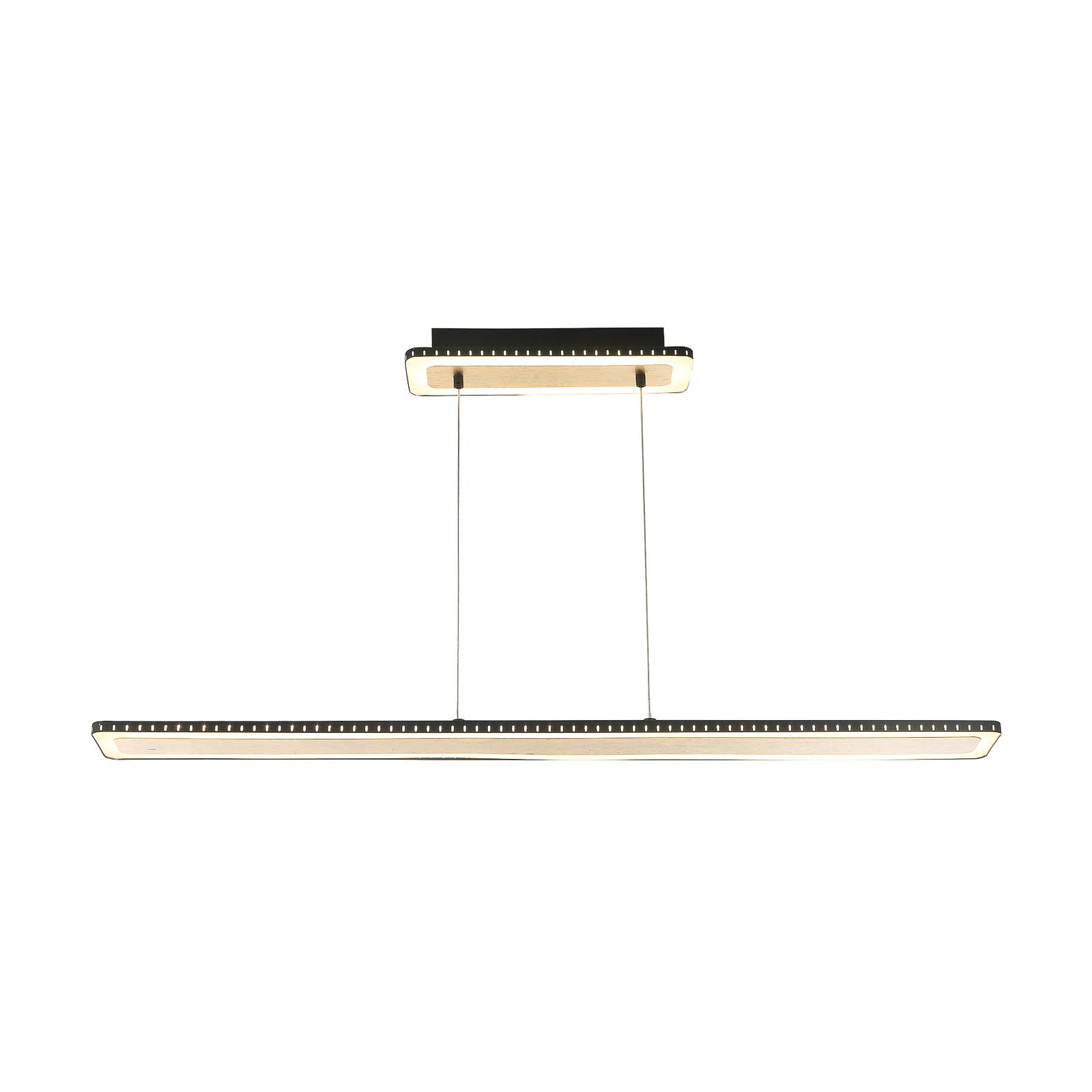 Suspension LED Solaris 3-Step-dim dorée 120 cm