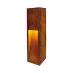 SLV Rusty Slot 50 rust brown pillar light