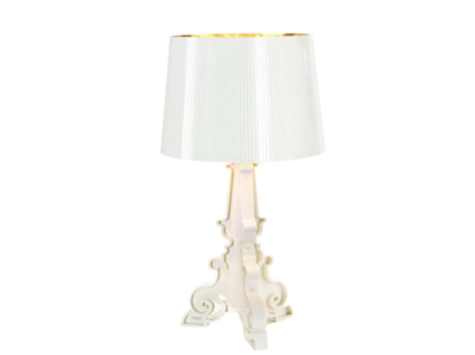 Bourgie Stolová Lampa White/Gold - Kartell