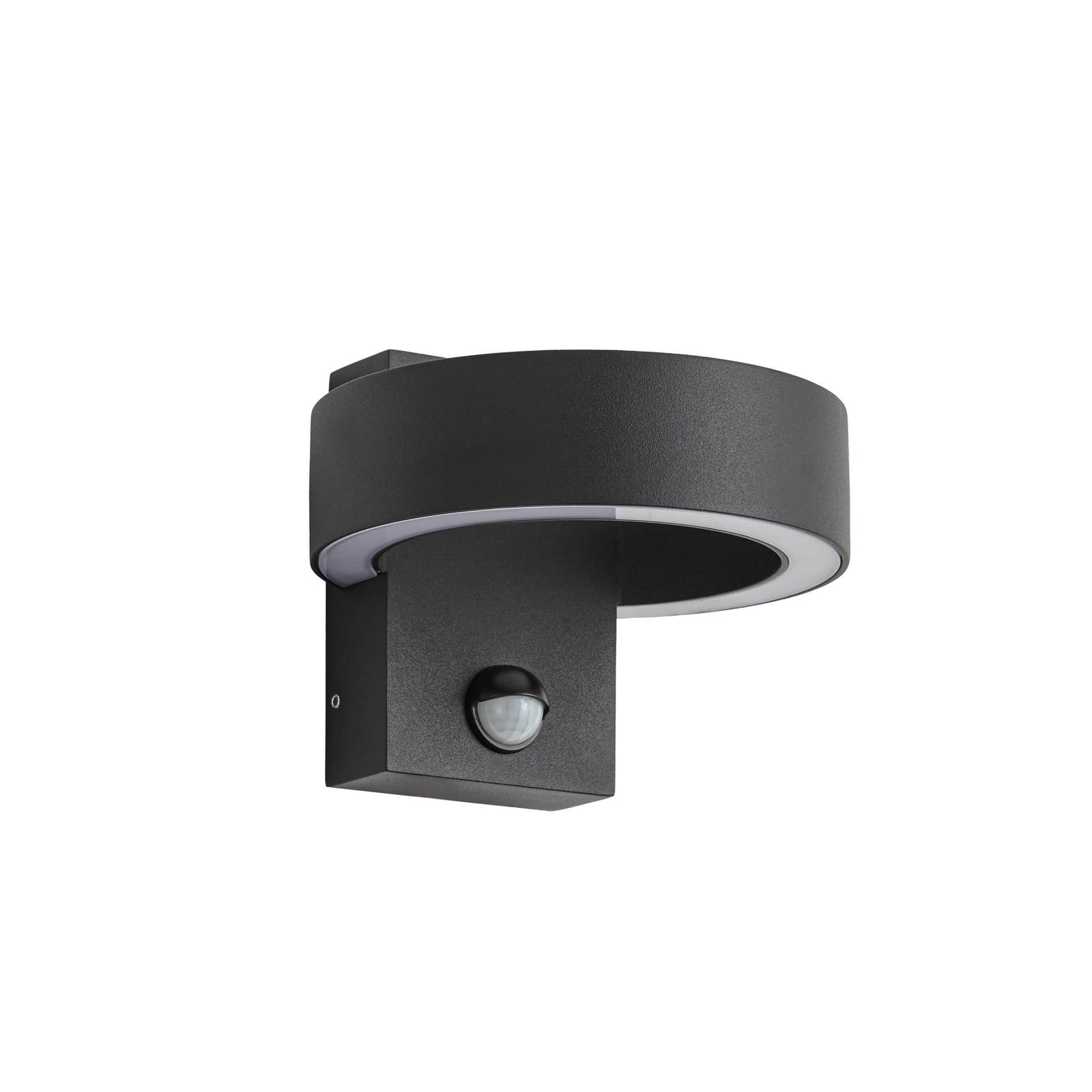 Applique d'extérieur LED, détecteur de mouvement, noir, CCT, métal, IP65 - Applique d'extérieur LED, détecteur de mouvement, noir, CCT, métal, IP65 -