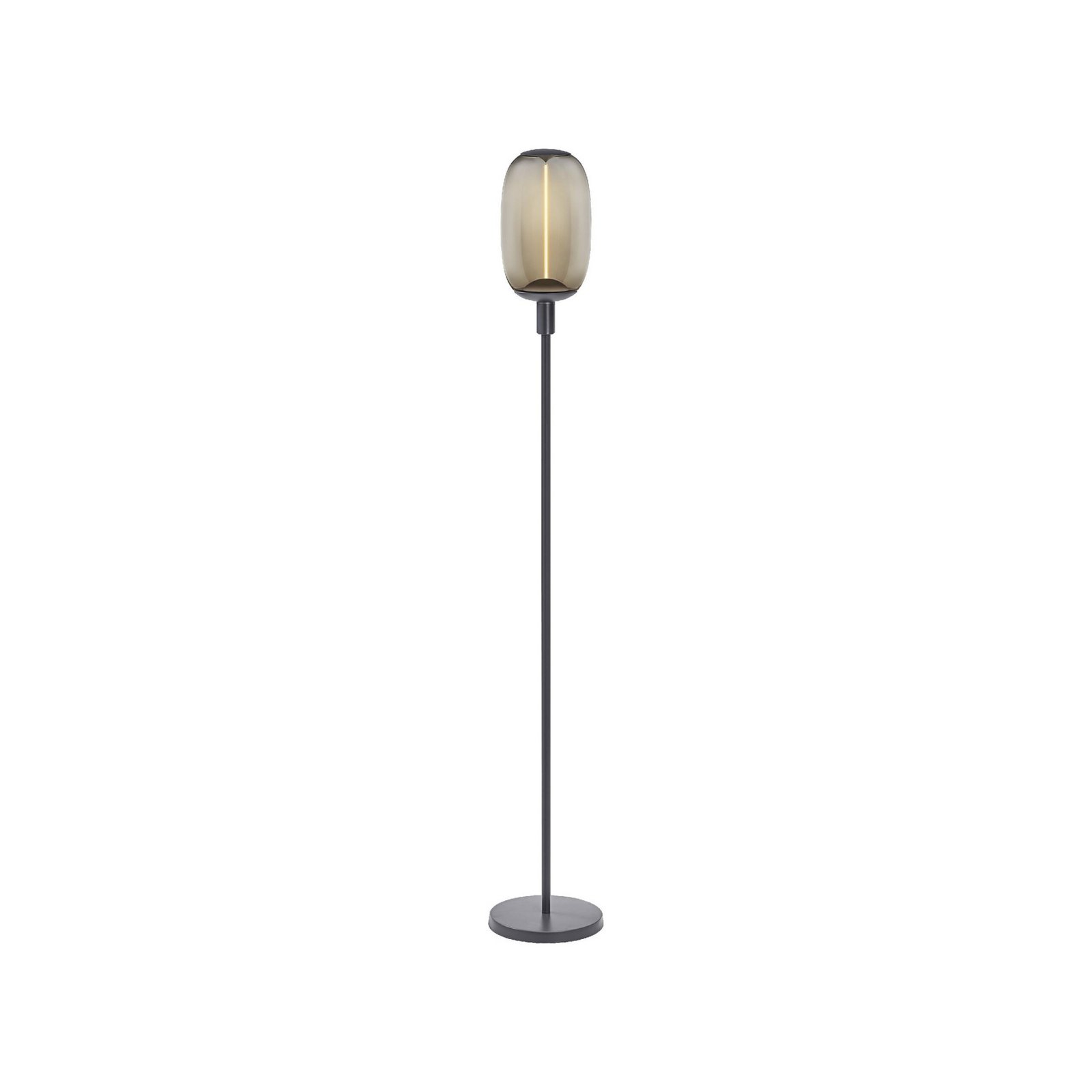 OSRAM vloerlamp DECOR STICK, donkergrijs, hoogte 146 cm 1 x E27