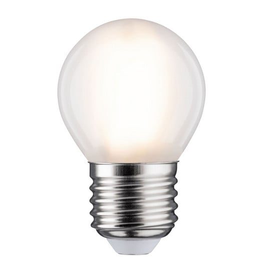 Bombilla LED E27 5W gota 2.700K mate