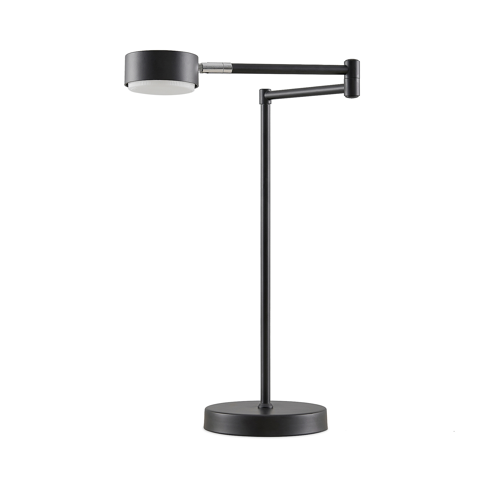 Lindby Kaylou Schreibtischlampe, schwarz