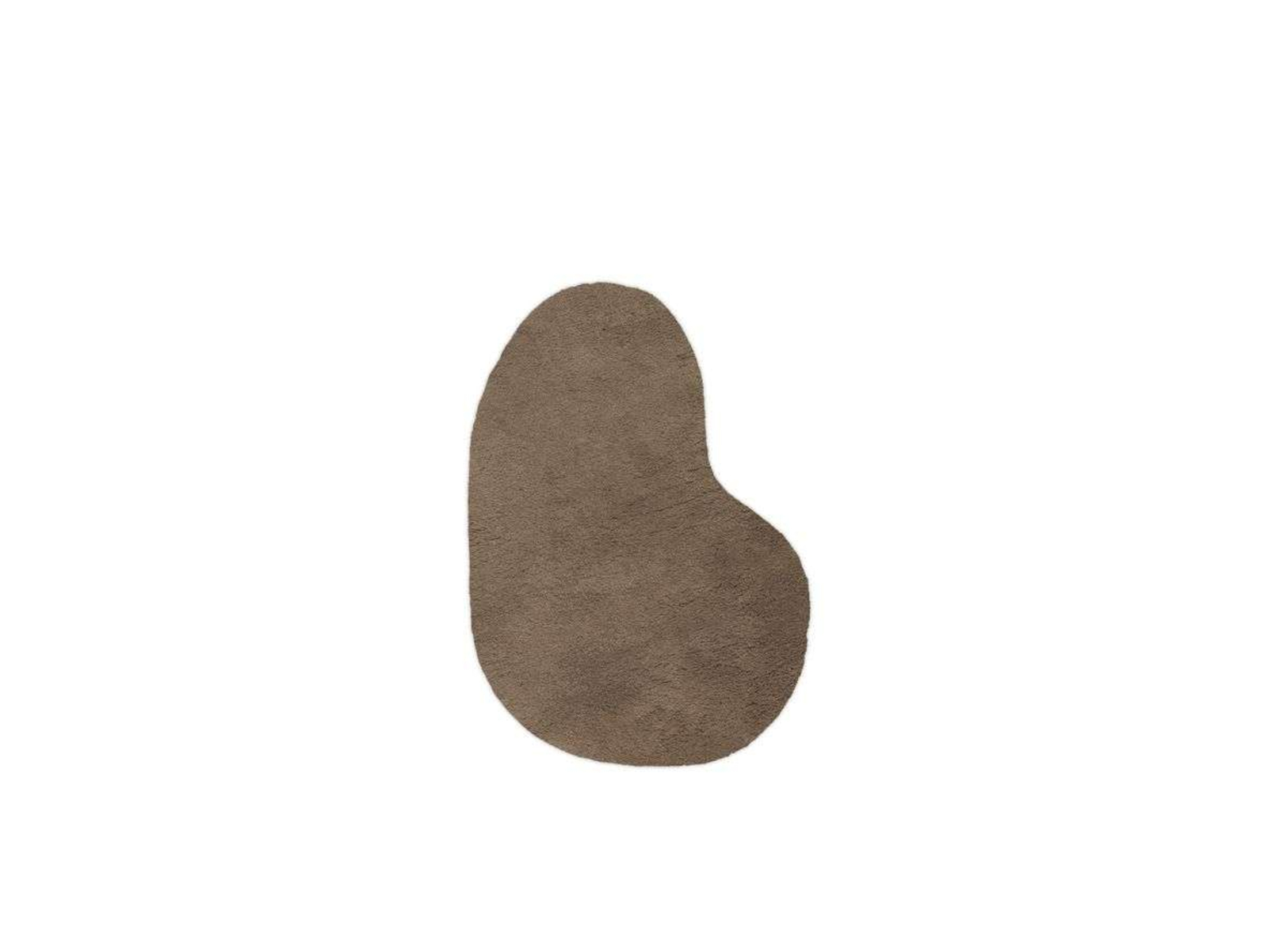 Forma Wool Rug Large Ash Brown - Ferm Living