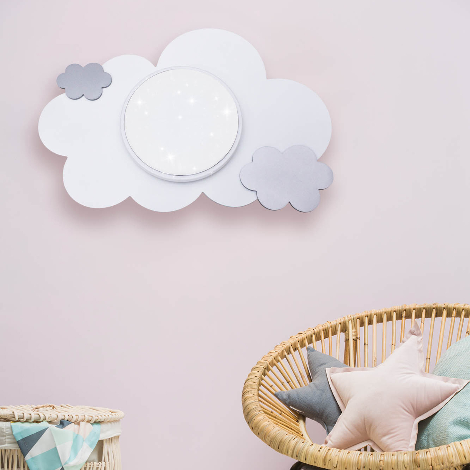 Applique a LED Wolke Starlight