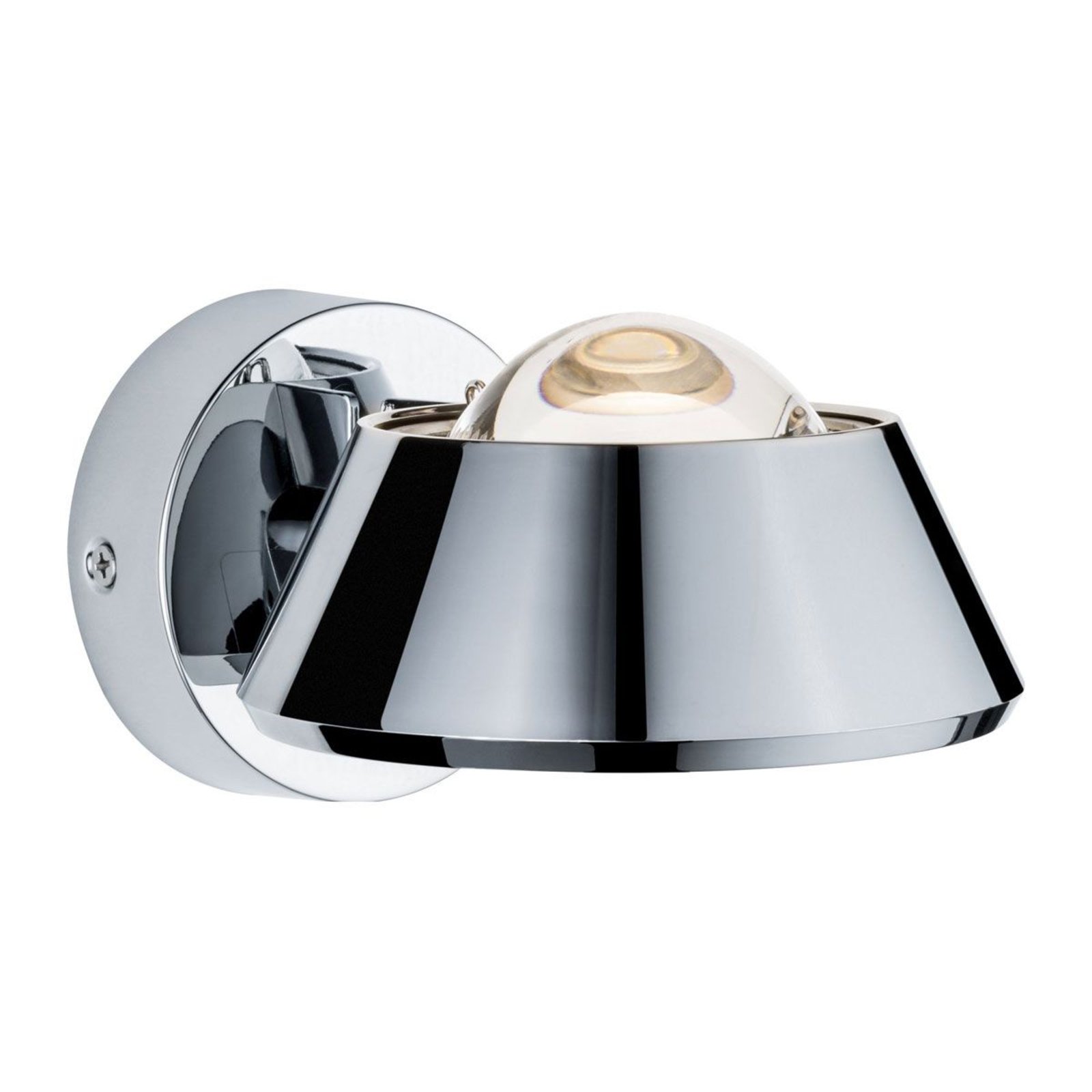 Sabik LED Applique Murale IP44 Chrome - Paulmann