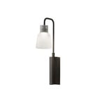 Bover Drip A/02 LED-Wandleuchte, schwarz/matt weiß