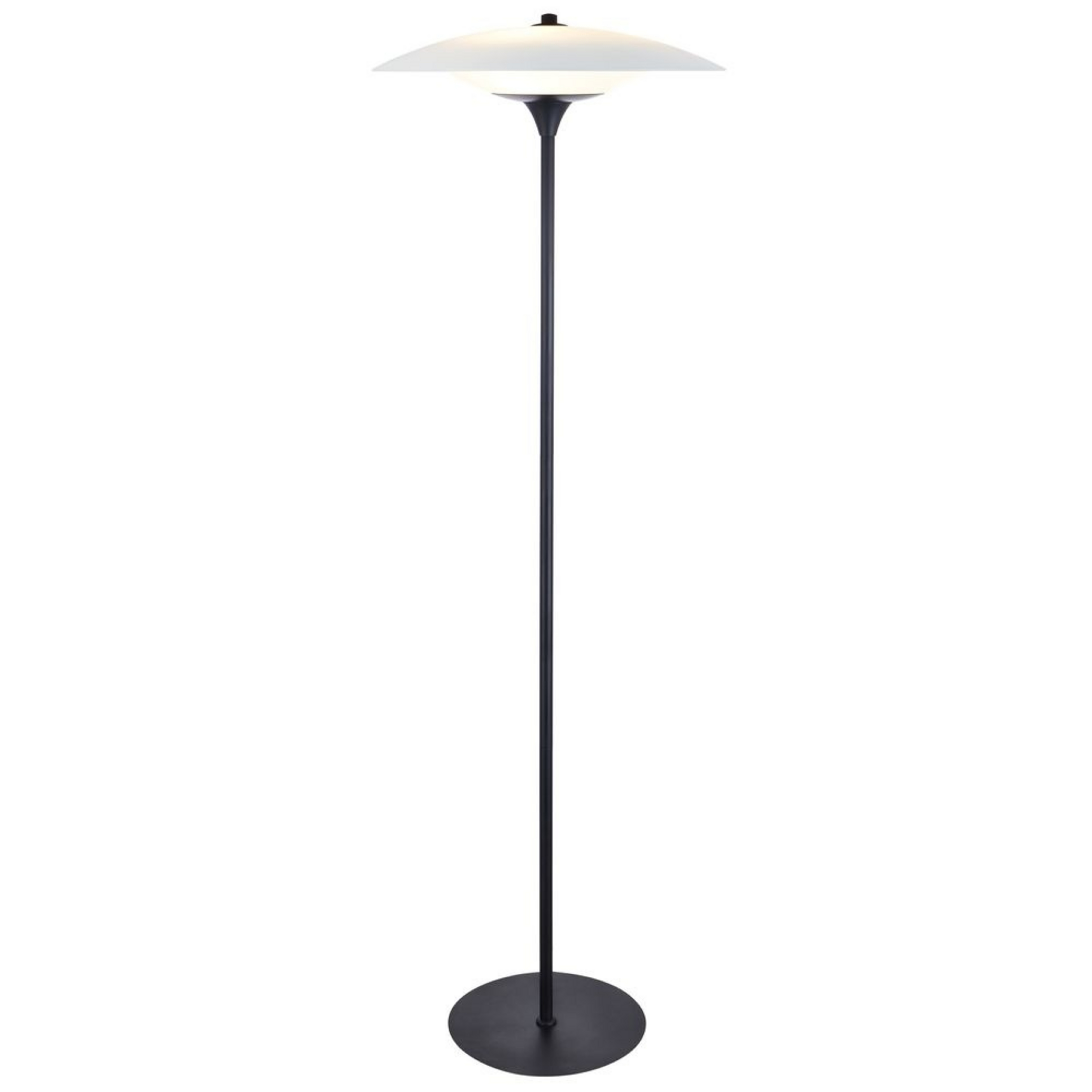 Baroni Lampadaire Ø46 Black/Opal - Halo Design