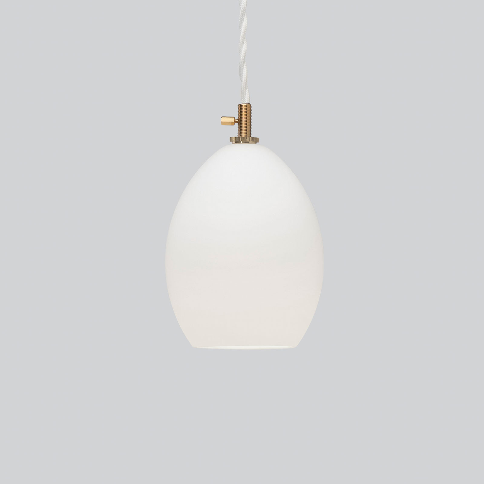 Northern Unika lampă suspendată sticlă alb small - Camera de zi / sufragerie - design