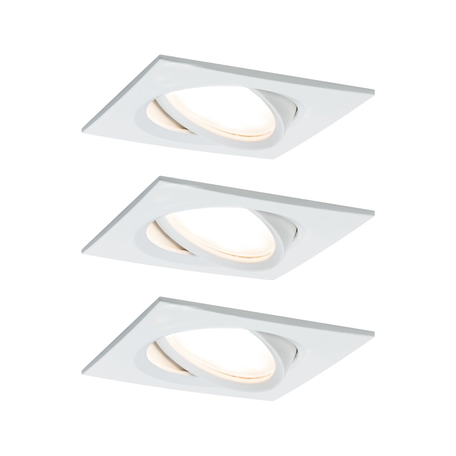 Paulmann Nova Plus set of 3 LED spot angular white