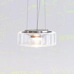 serien.lighting Curling M Suspension 927 Triac argenté