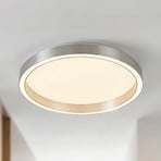 Candeeiro de teto LED Lucande Rotundo, Ø 40 cm, alumínio, regulável