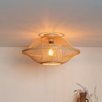 GOOD & MOJO Plafonnier Maui, naturel, Ø 50 cm, bambou, E27