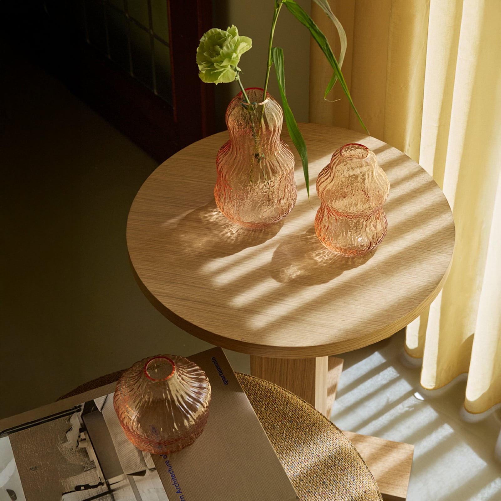 Set di 3 vasi Fuyu arancioni - Hübsch