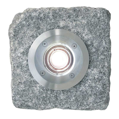 Hochwertige Bodeneinbauleuchte V4A, rund