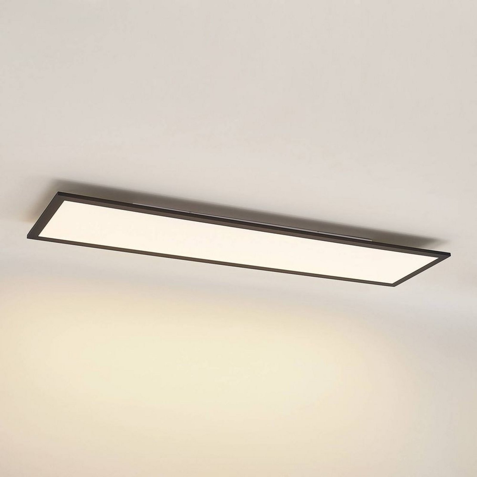 Nelios Ceiling Lamp LED 2700-6500k 120x30 Black - Lindby