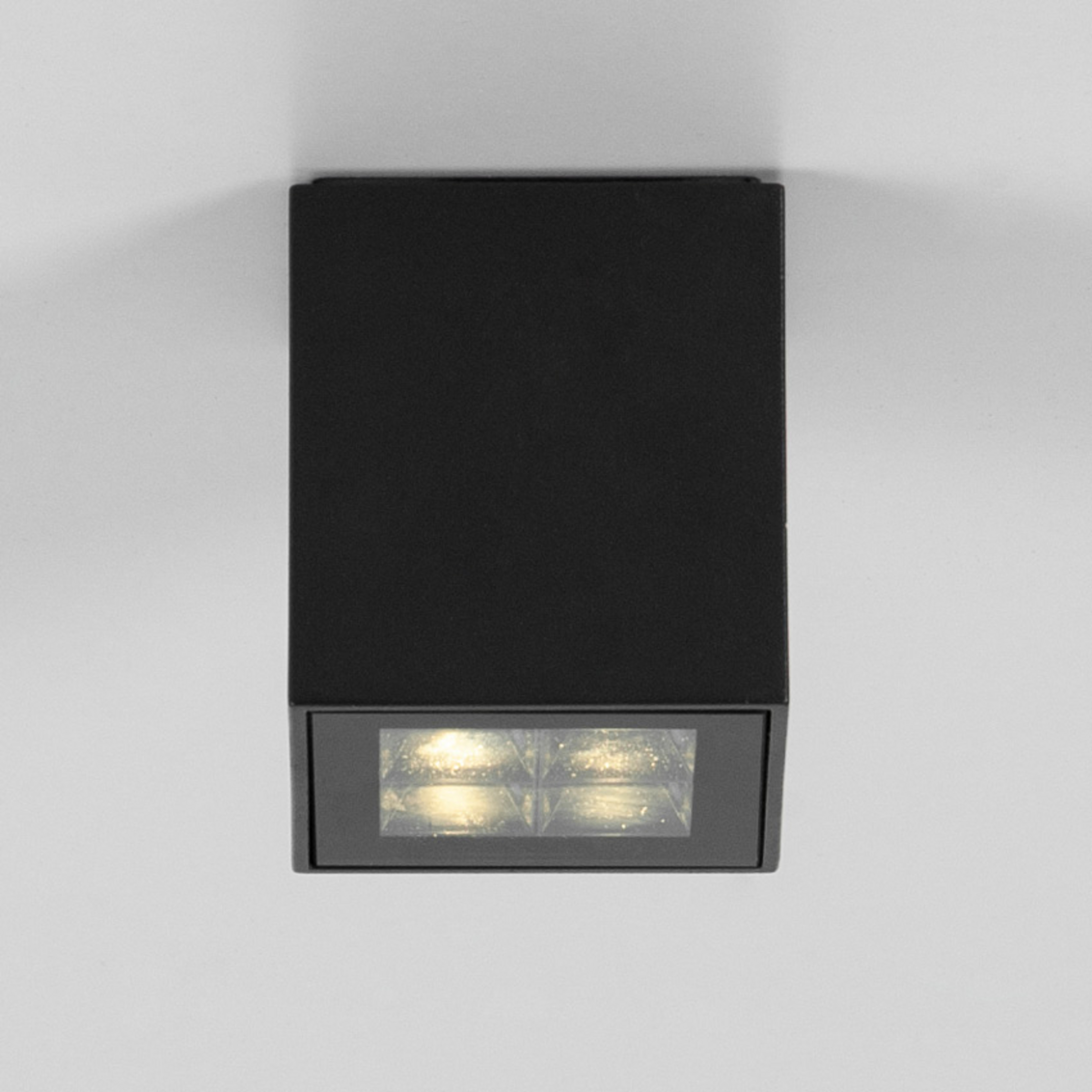 Candeeiro de teto LED BRUMBERG Blokk, 7 x 7 cm