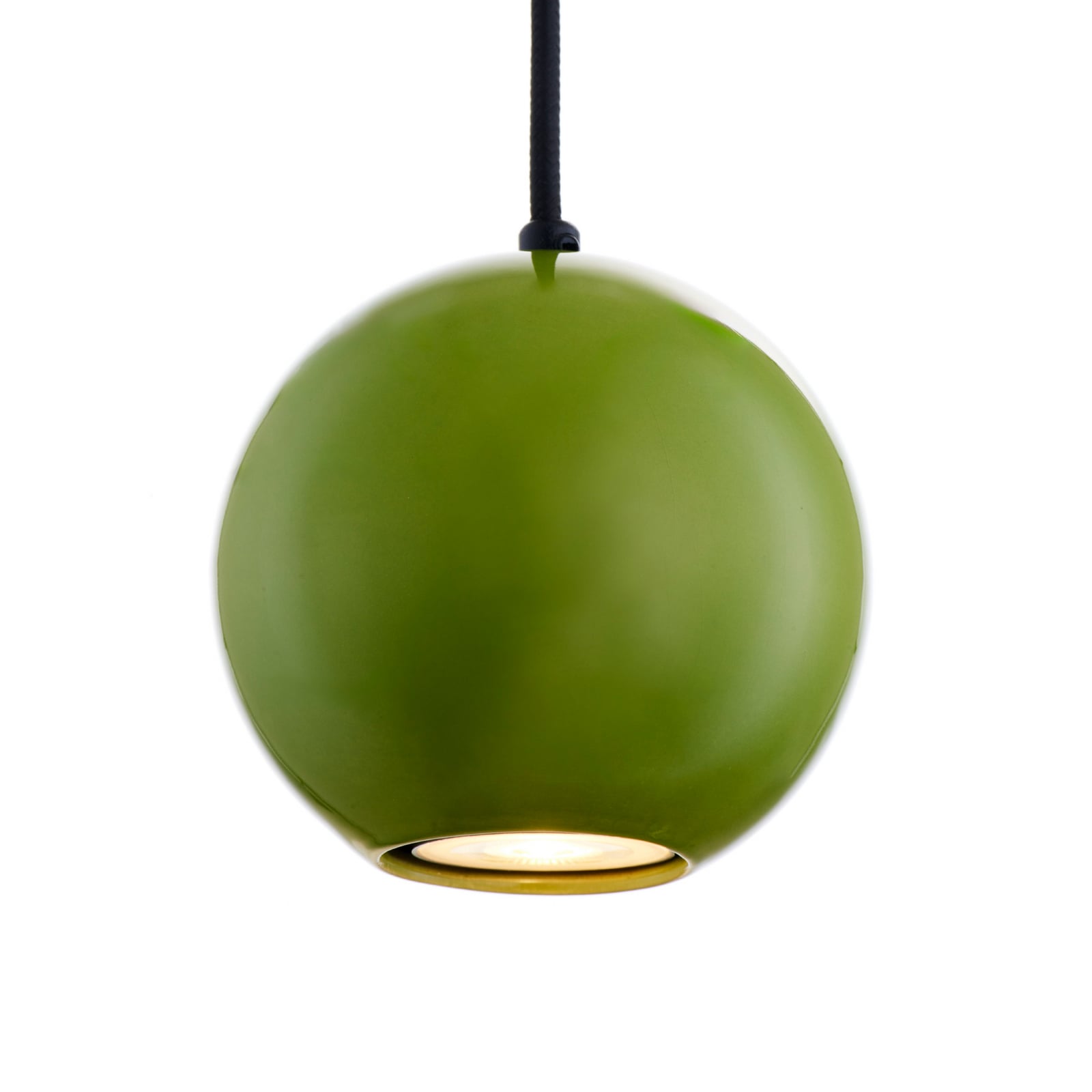 Ceramic Ball hængelampe Ø 12 cm, grøn keramik – SIGMA Ceramic Ball hængelampe Ø 12 cm, grøn keramik – SIGMA