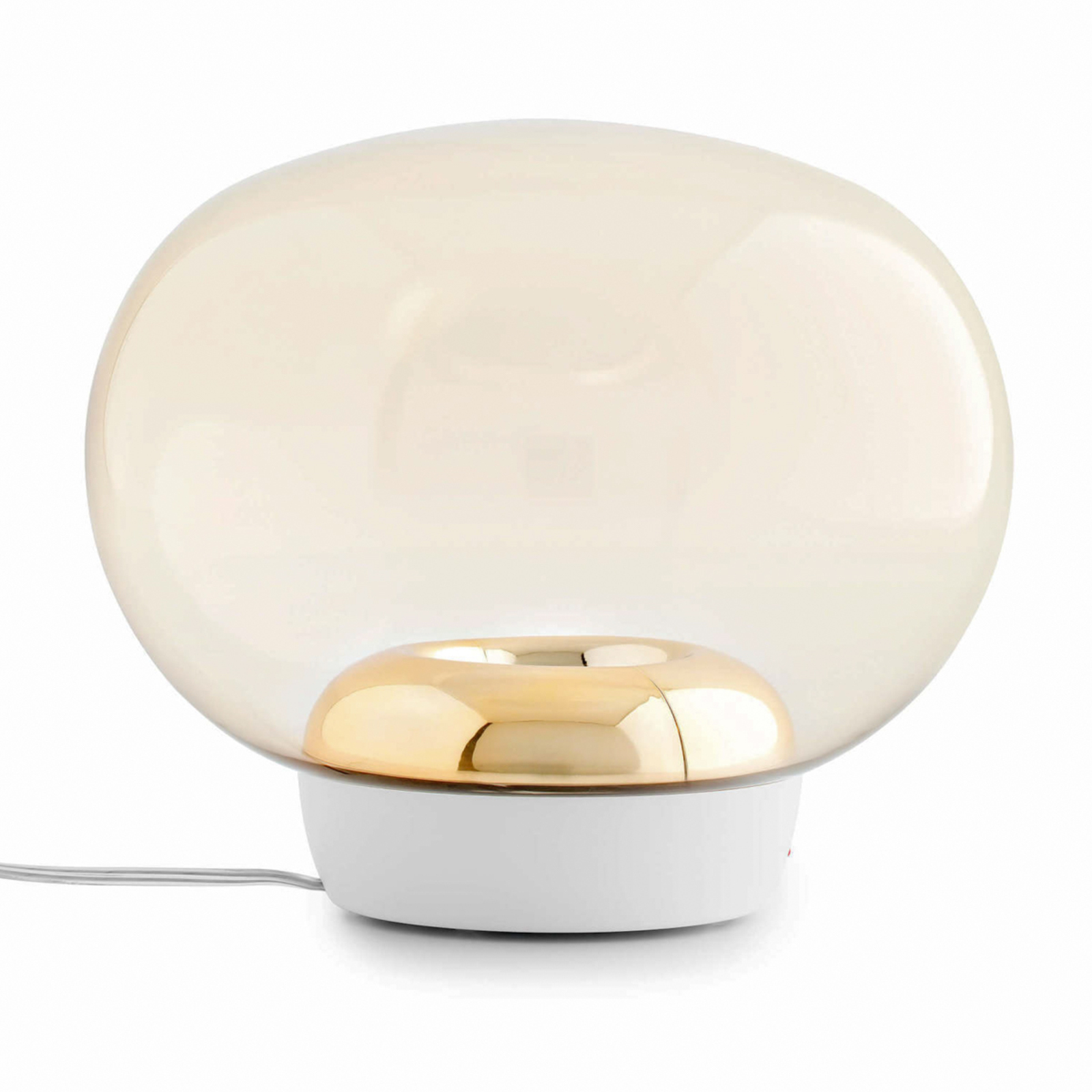 Stilnovo La Mariée LED-Tischlampe gold/weiß