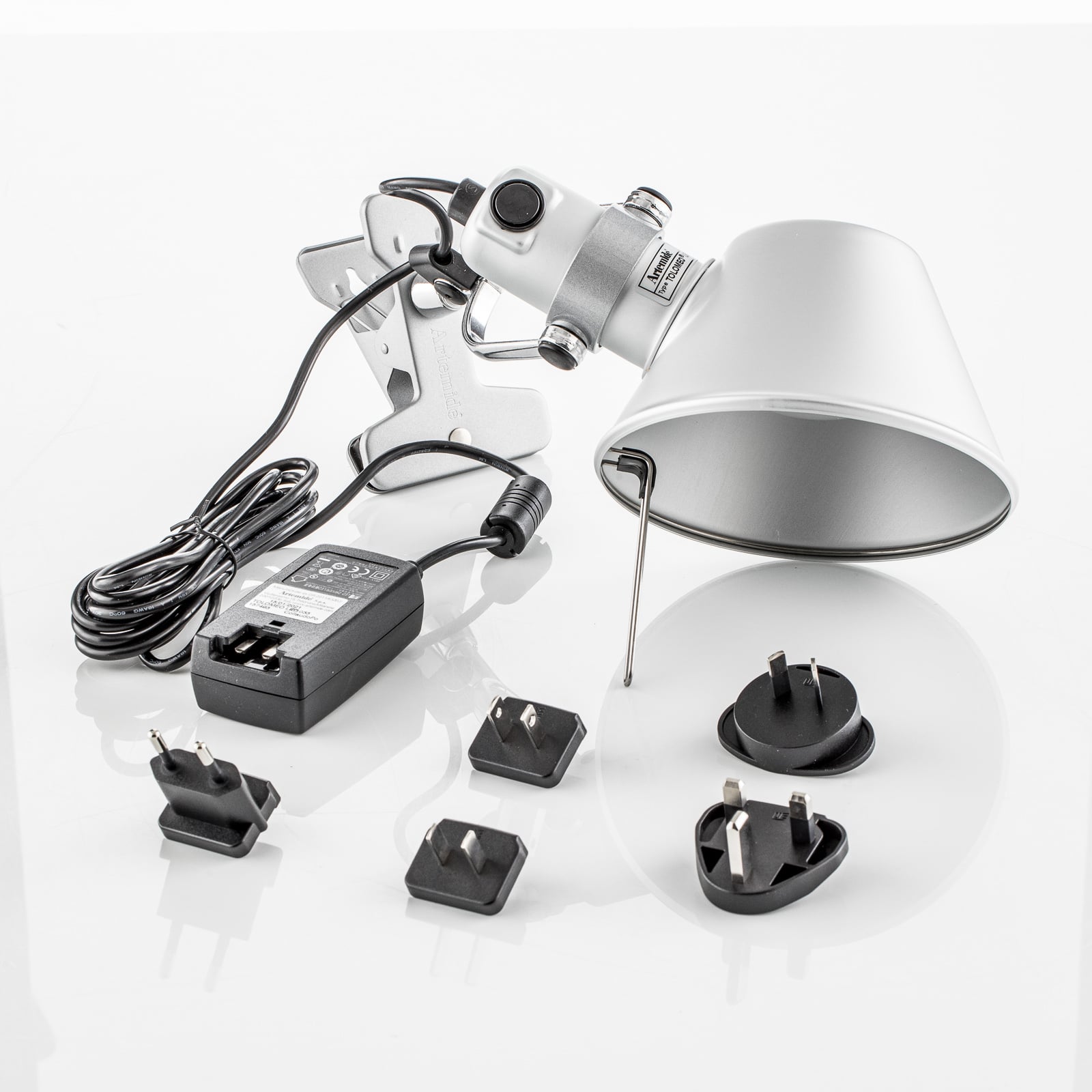 Tolomeo Pinza LED Wandleuchte Alu 2700K - Artemide