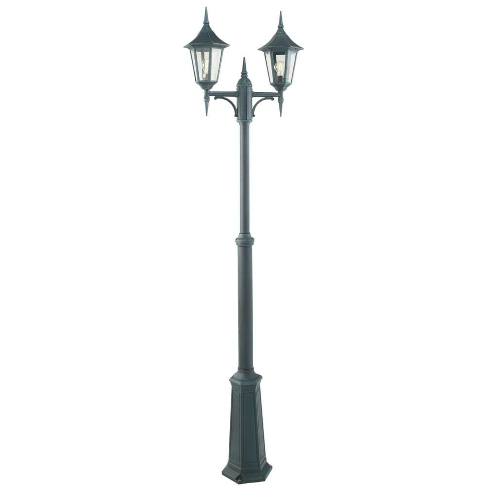 Modena 2 Vonkajšie Záhradná Lampa Wide Black - Norlys