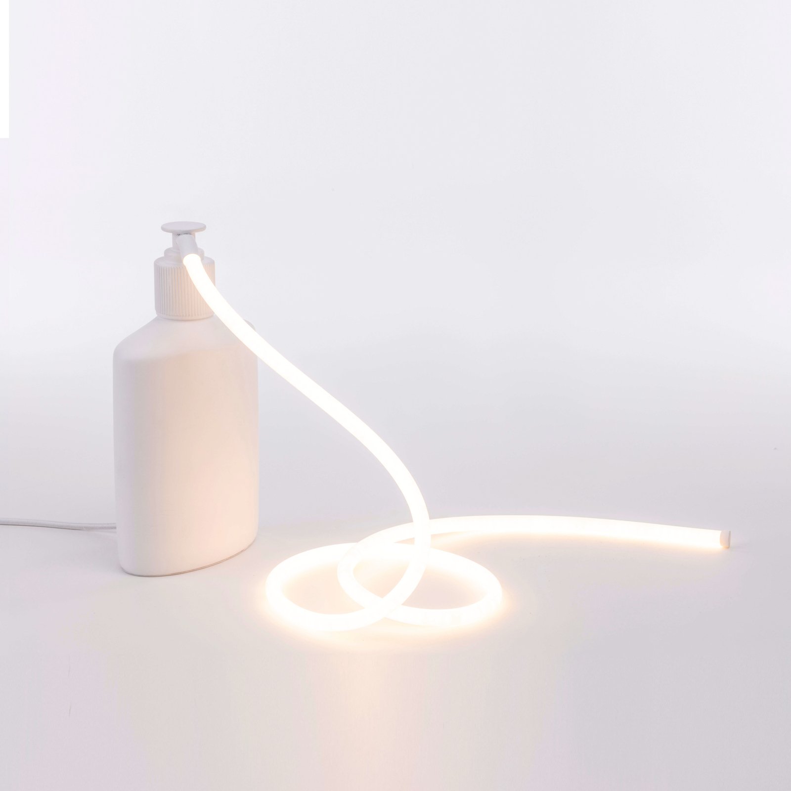 Lâmpada decorativa LED SELETTI Daily Glow como dispensador de sabão