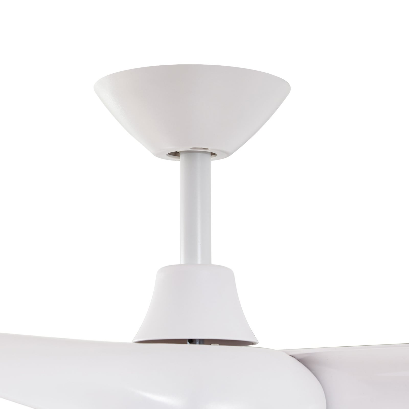 Briya LED-kattotuuletin, CCT, himmennettävä, Ø 116 cm, valkoinen - Lindby