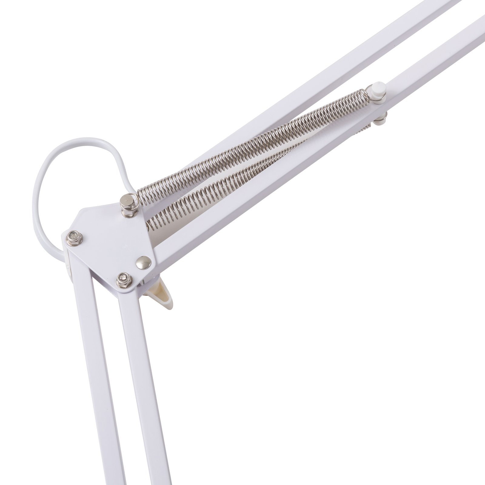Lindby Undra Lampe à pince LED, blanc, intensité variable, réglable