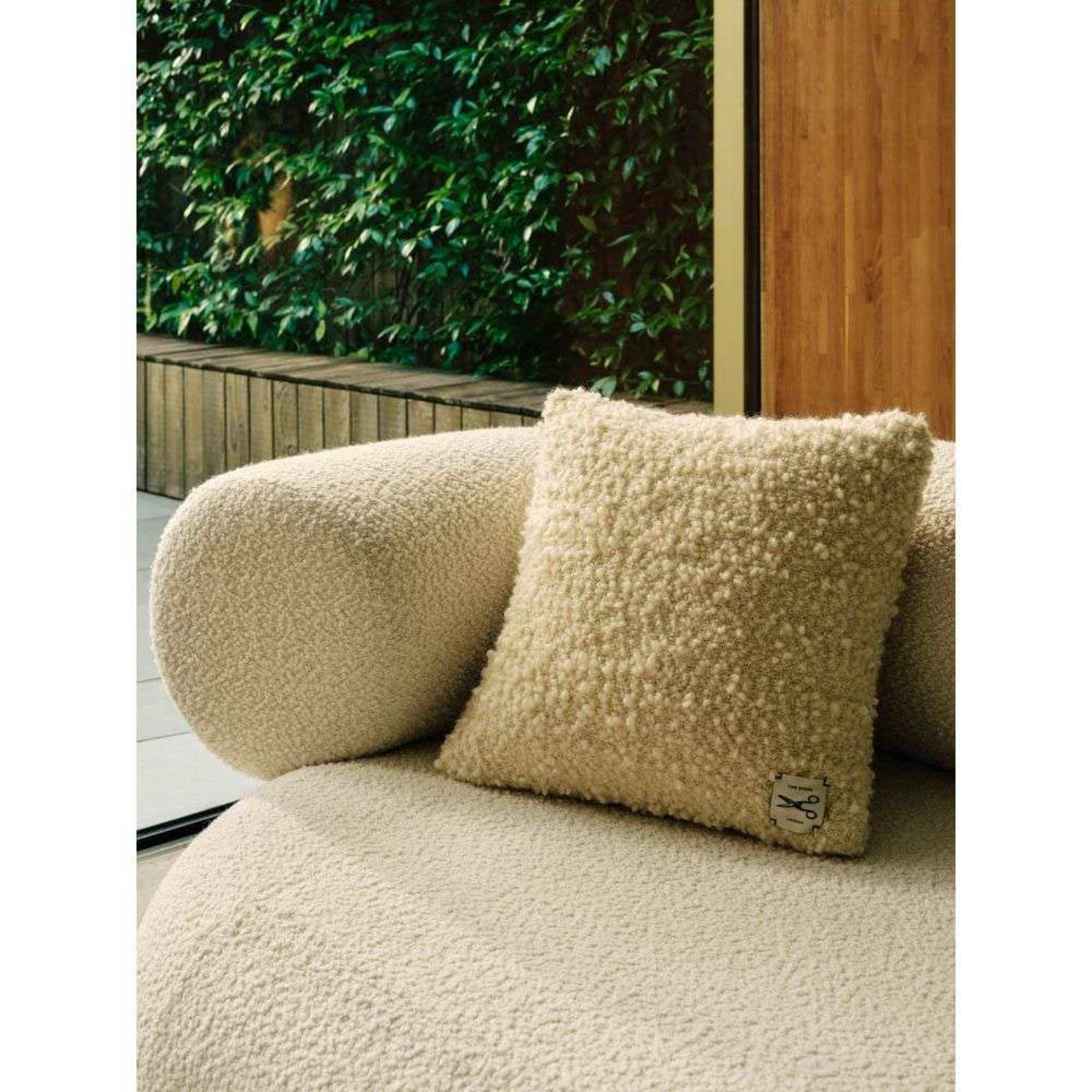 Bobble Kudde 45x45 Natural - Tom Dixon