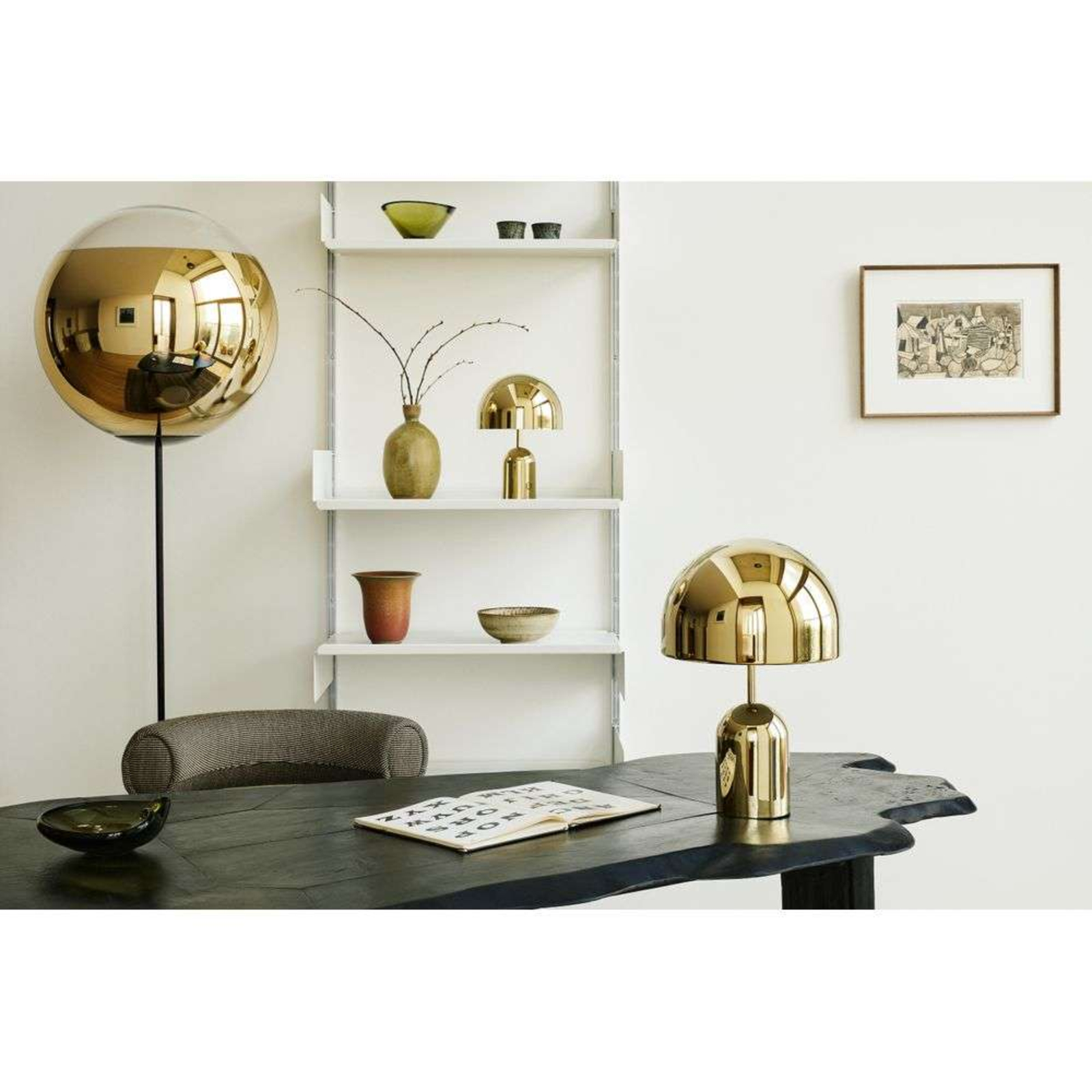 Bell Bordslampa H42,5 Gold - Tom Dixon