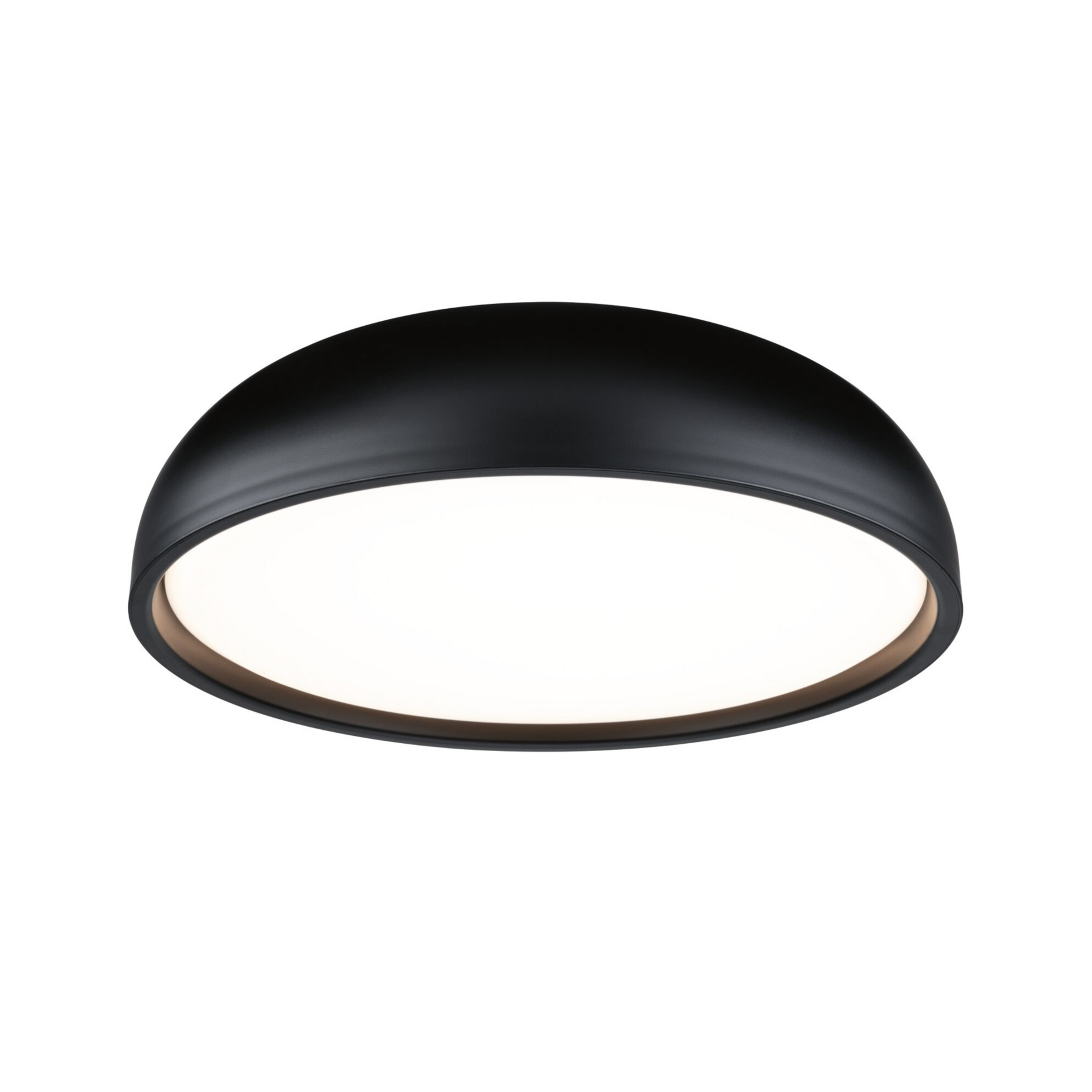 Oka LED-taklampe IP44 hvit/svart – Paulmann