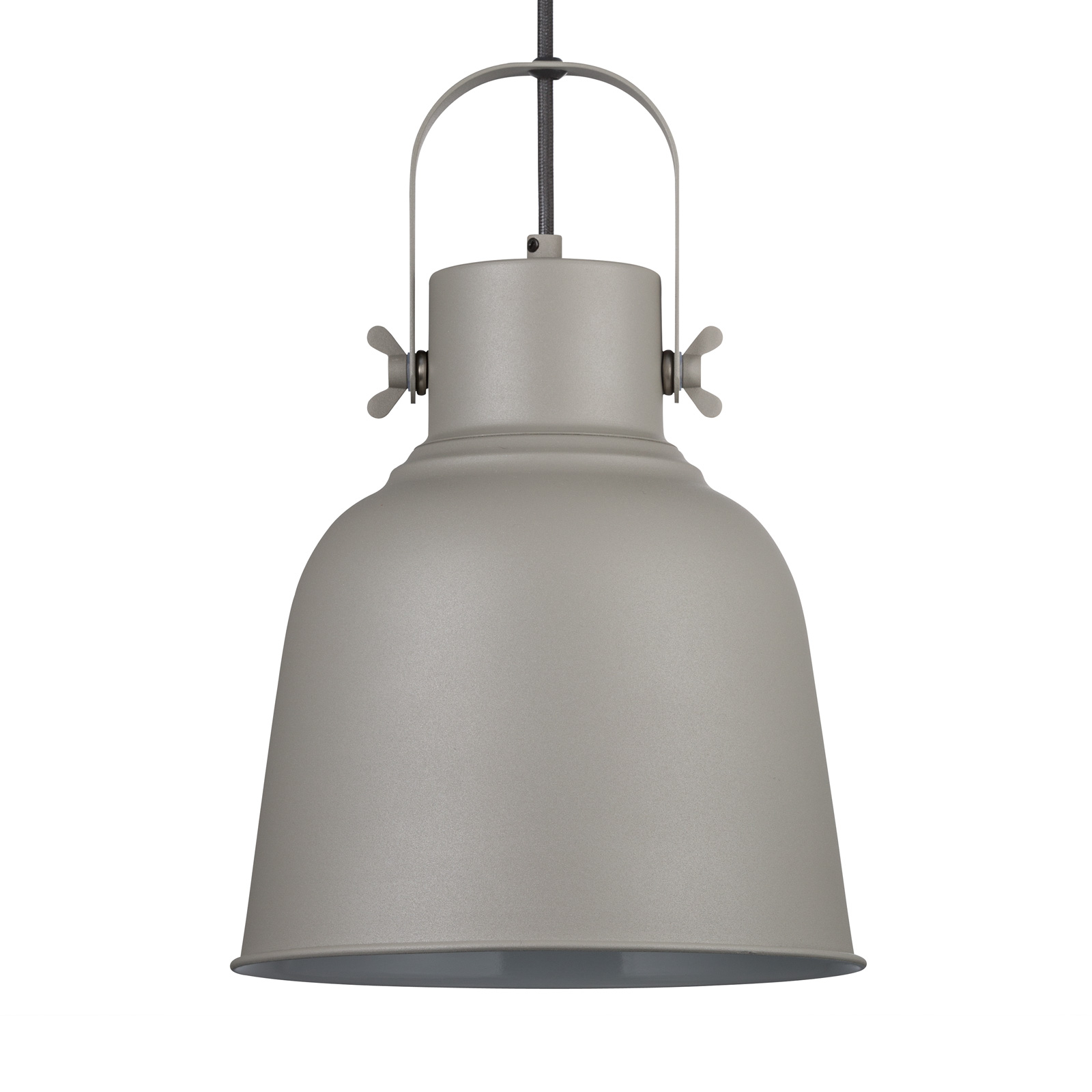 Adrian pendant light with metal shade