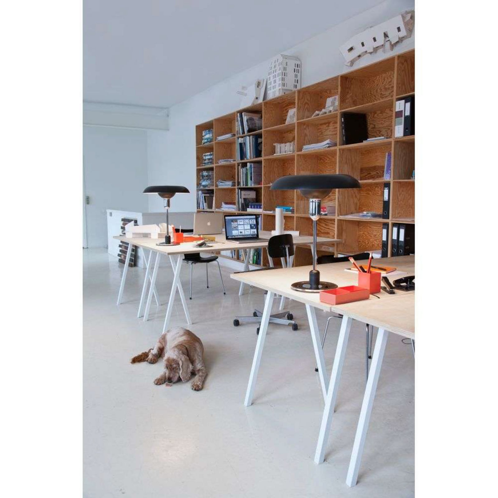 RA 400 D Galda Lampa Balts - Piet Hein