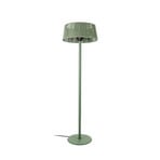 Pyravo -pystysuora terassilämmitin, vihreä, 200 cm, alumiini, IP44 – Lucande