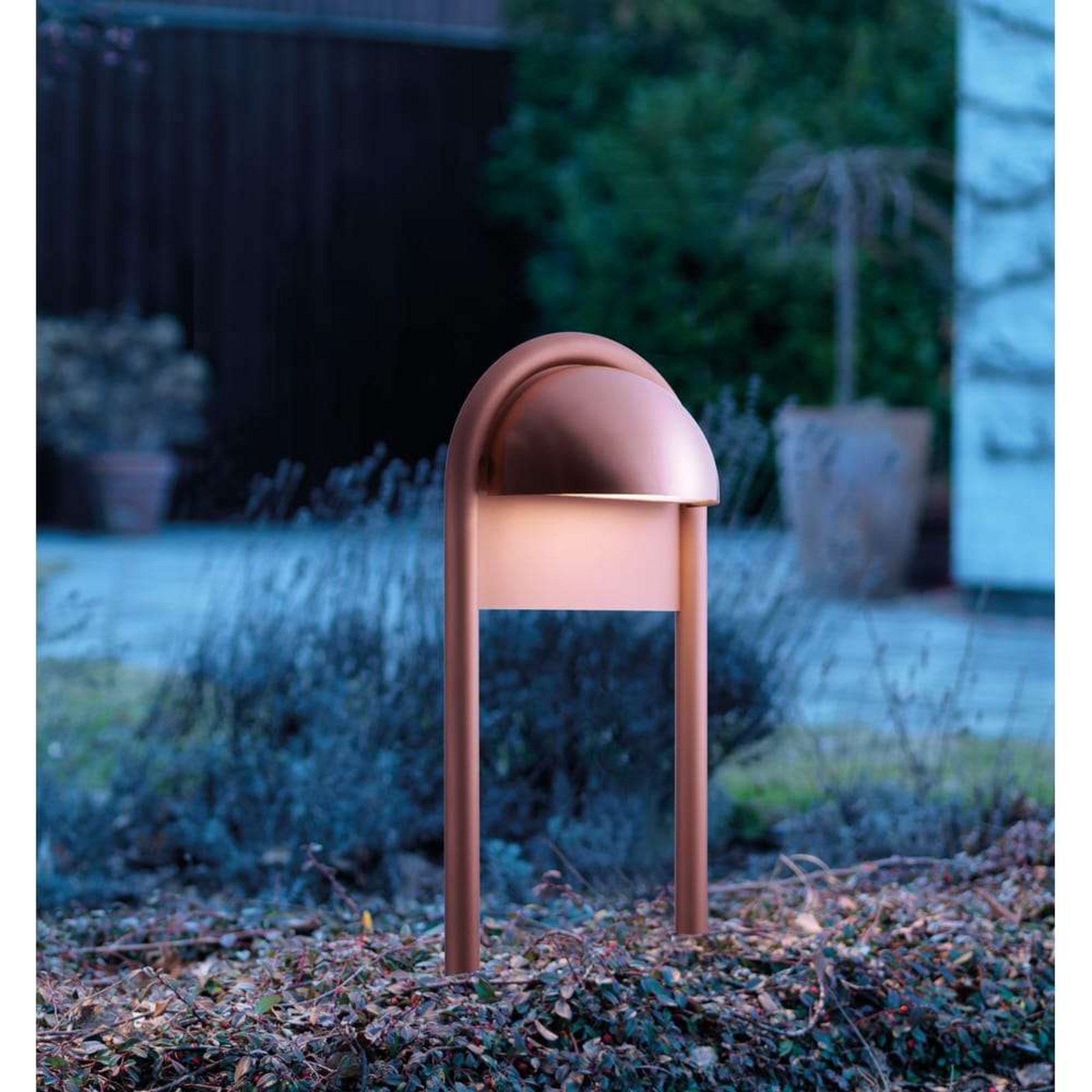 Rørhat 1 Lampă de Exterior H70 Raw Copper - LIGHT-POINT