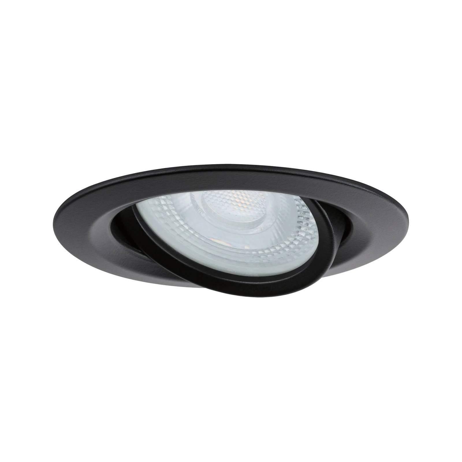 Paulmann iebūvējamā lampa Nova Plus melna Ø 9 cm GU5.3/GU10 IP65