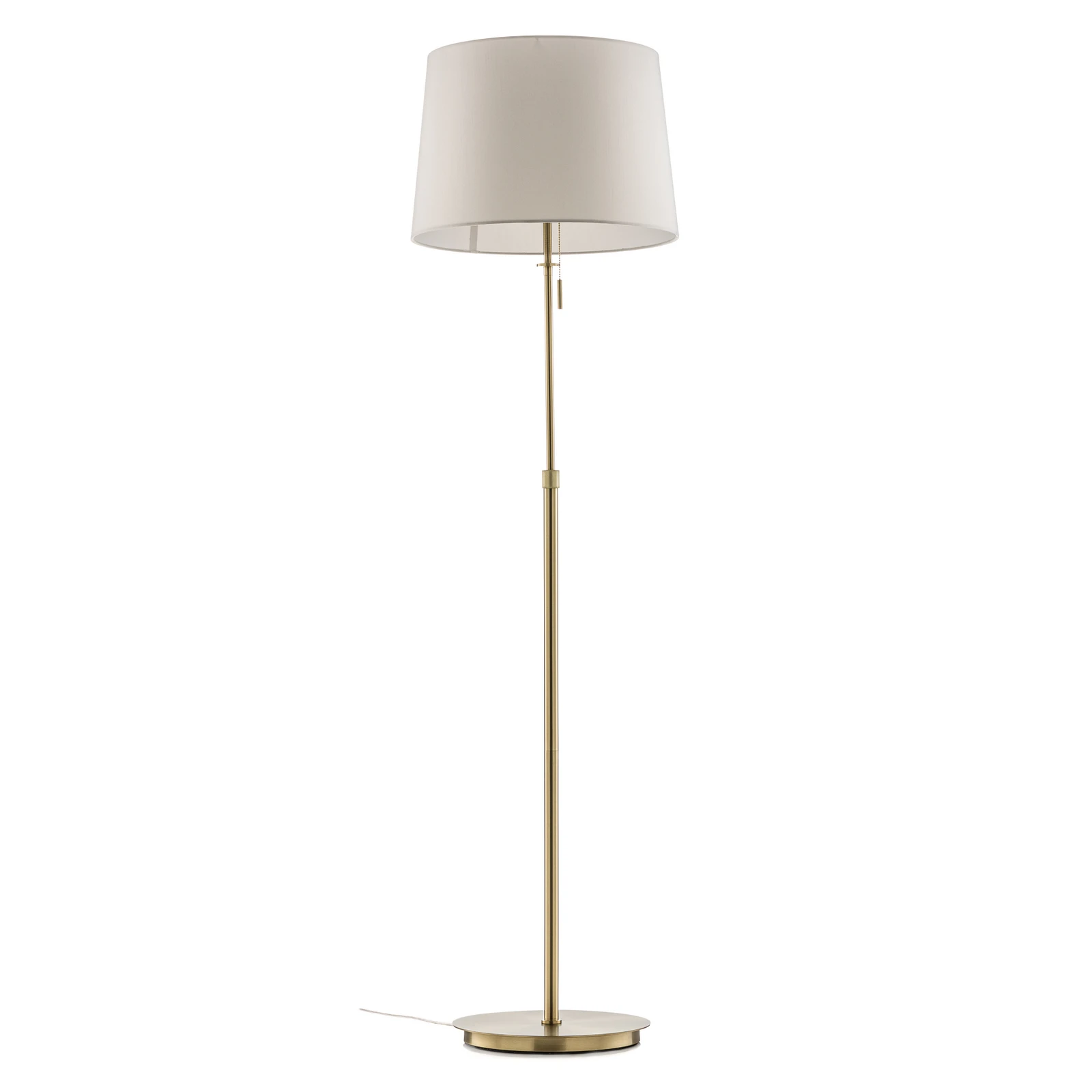 Höhenverstellbare Stehlampe Lyon mit Zugschalter