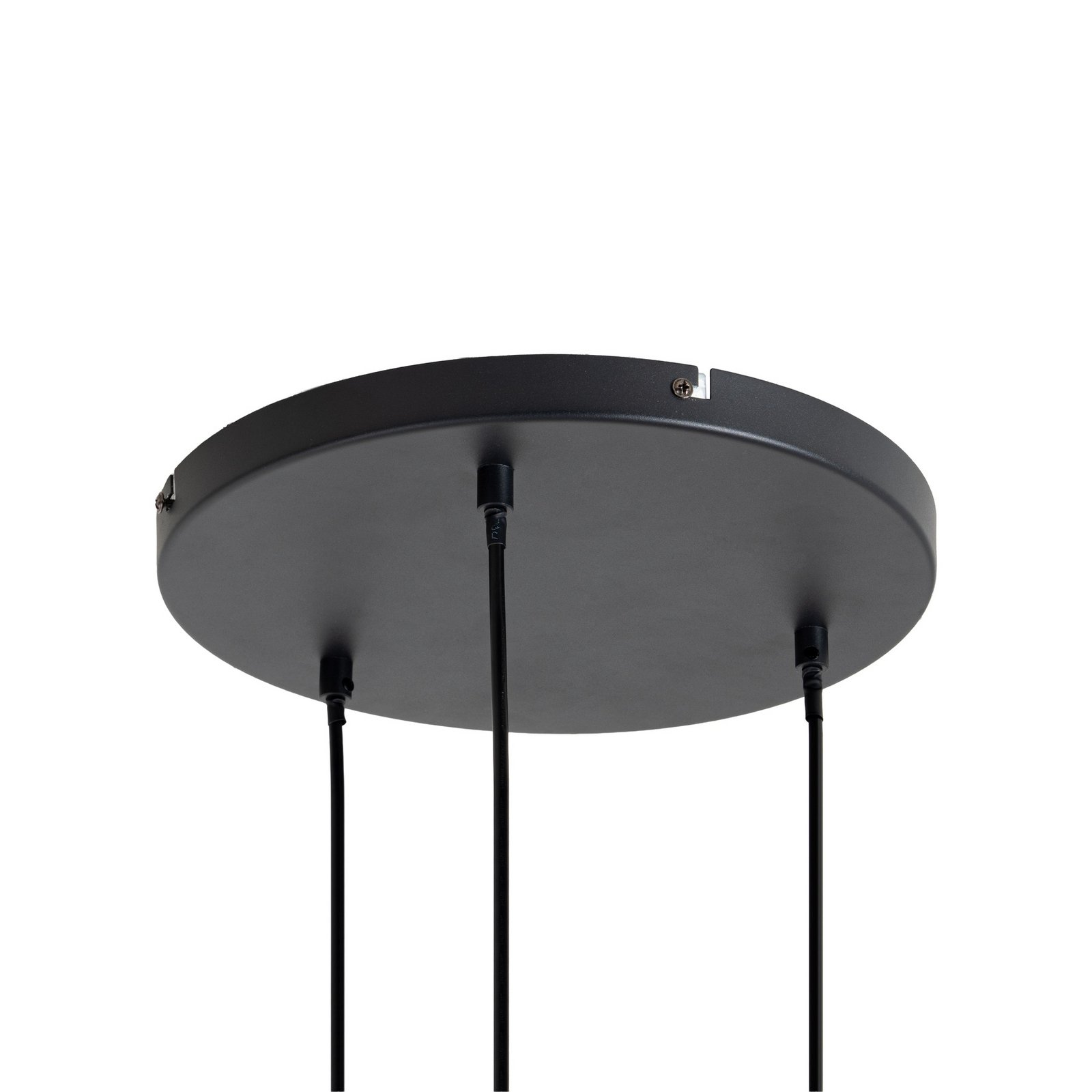 Lucande Hängeleuchte Elani, 3-flammig, Ø 36 cm, Glas