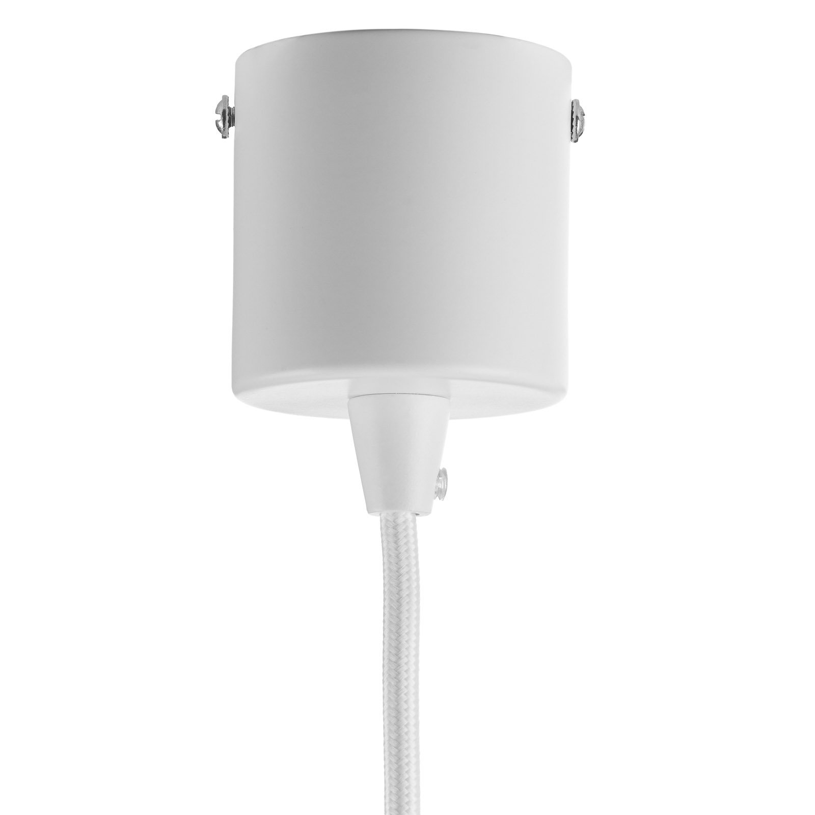 Lámpara colgante LED Look, forma estrecha, blanco