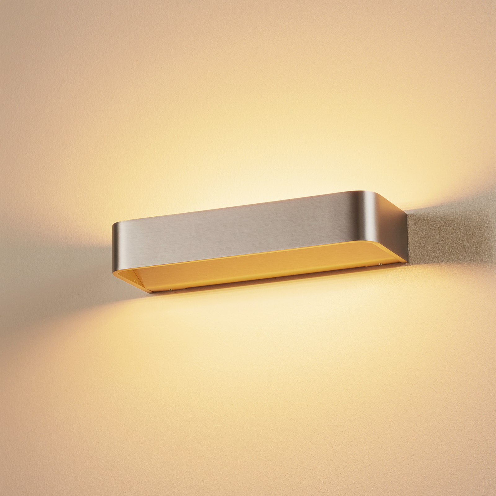 Rotaliana Frame W2 LED-Wandlampe, galvanisiert