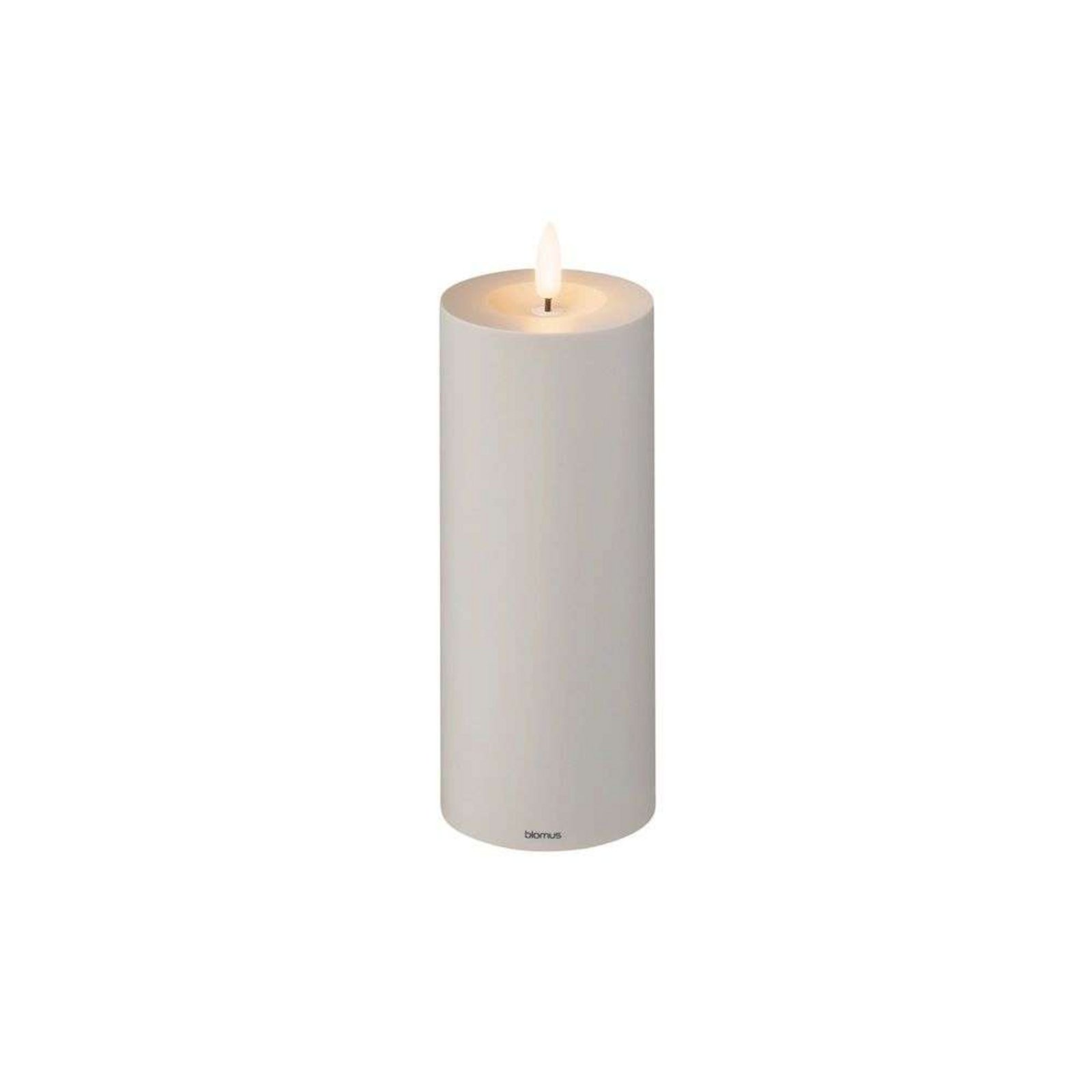 Noca LED Pillar Candle XL Mourning Dove - Blomus