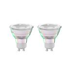 Conjunto de 2 lâmpadas LED GU10 2.5W 4000K 450lm de vidro Arcchio
