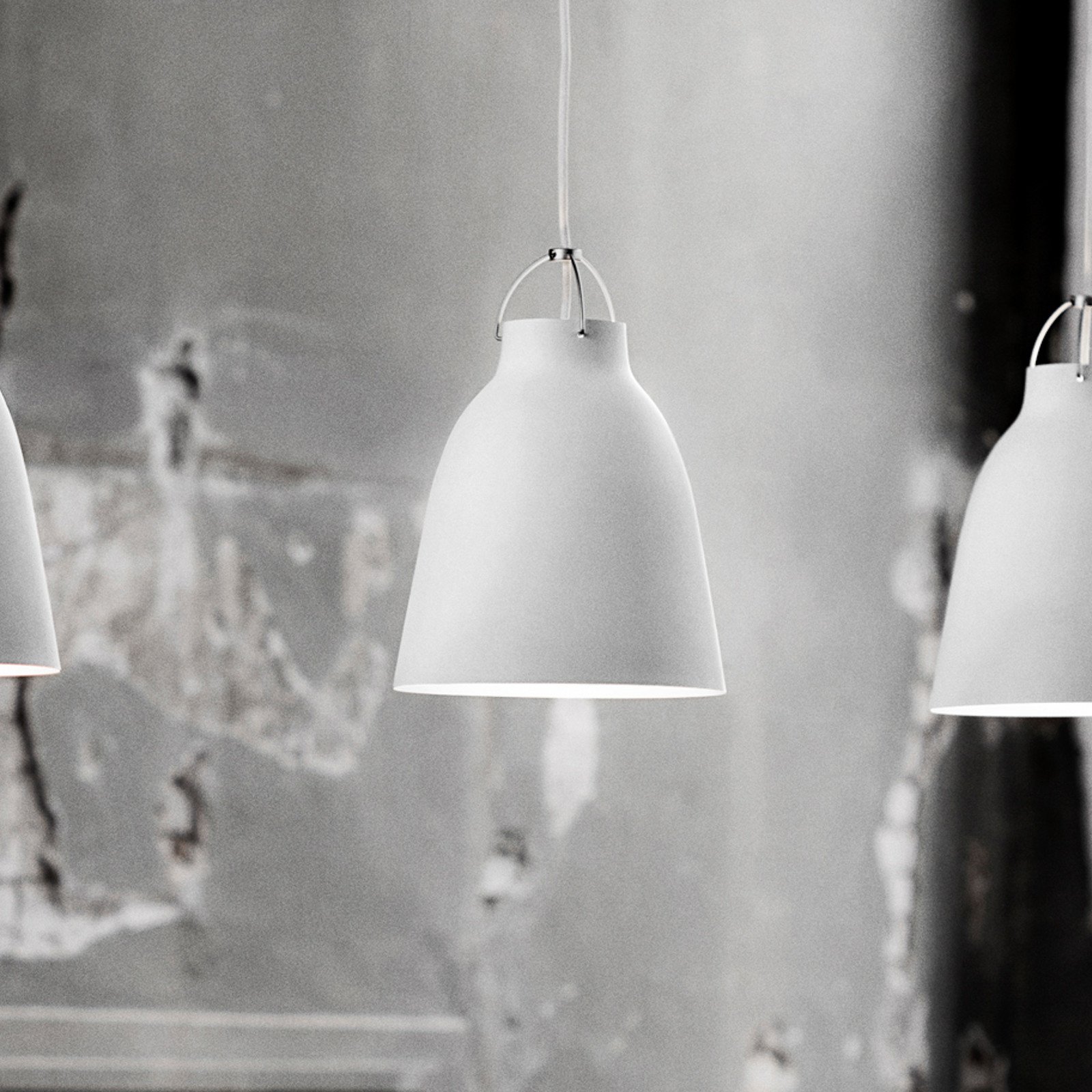 FRITZ HANSEN Caravaggio P2 alb mat