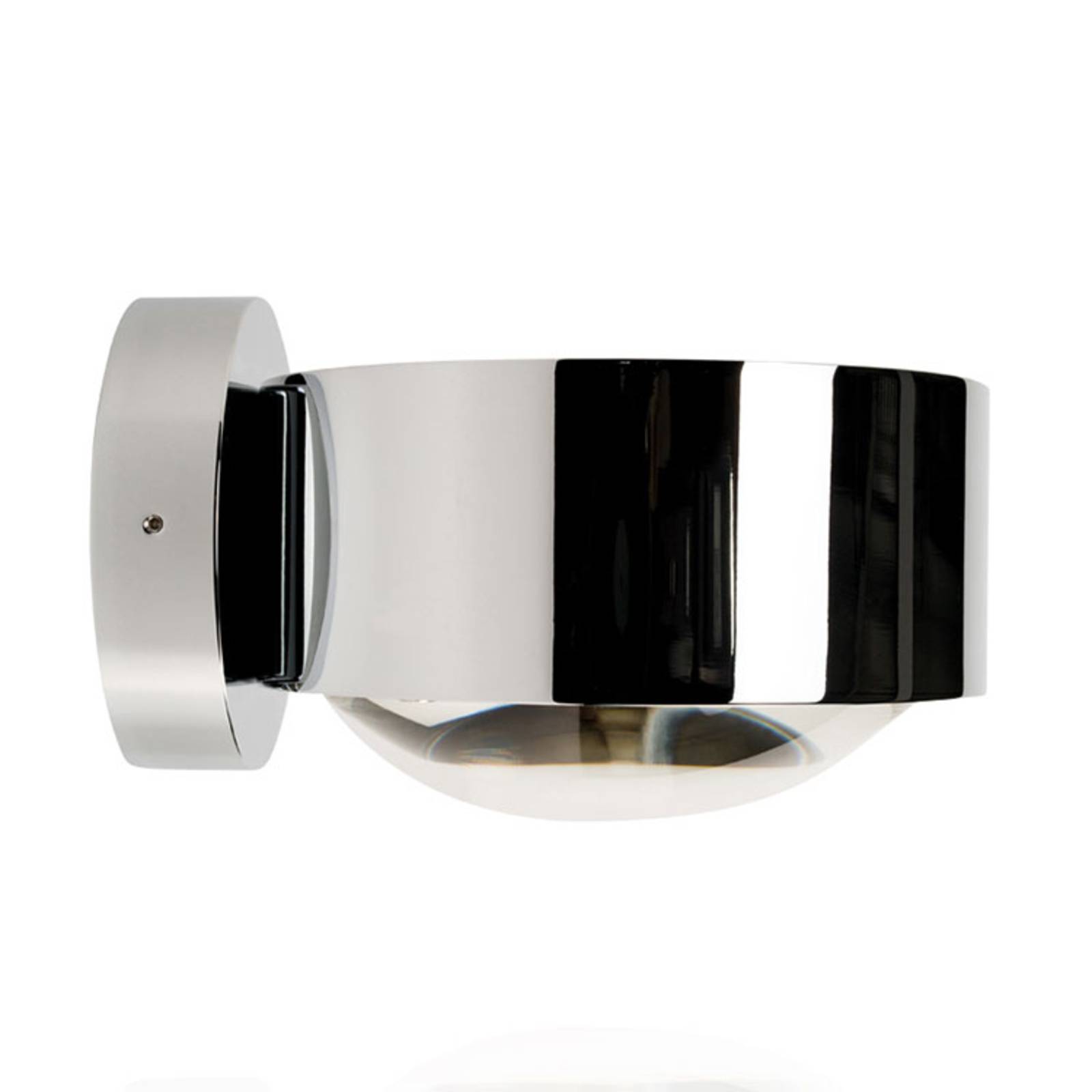 LED-Wandleuchte Puk Maxx Wall, chrom