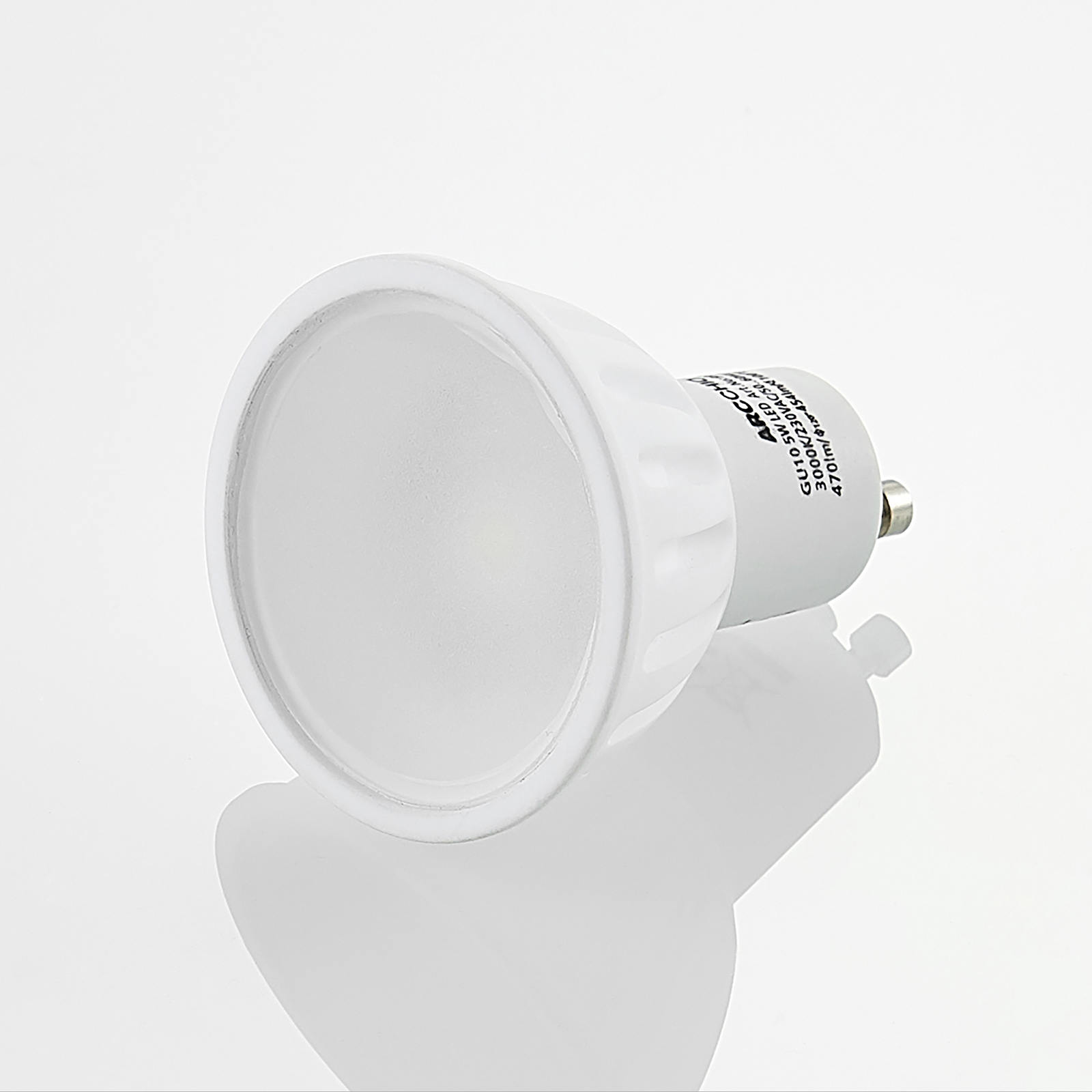 Arcchio GU10 LED bulb 120° 4.9W 3,000K