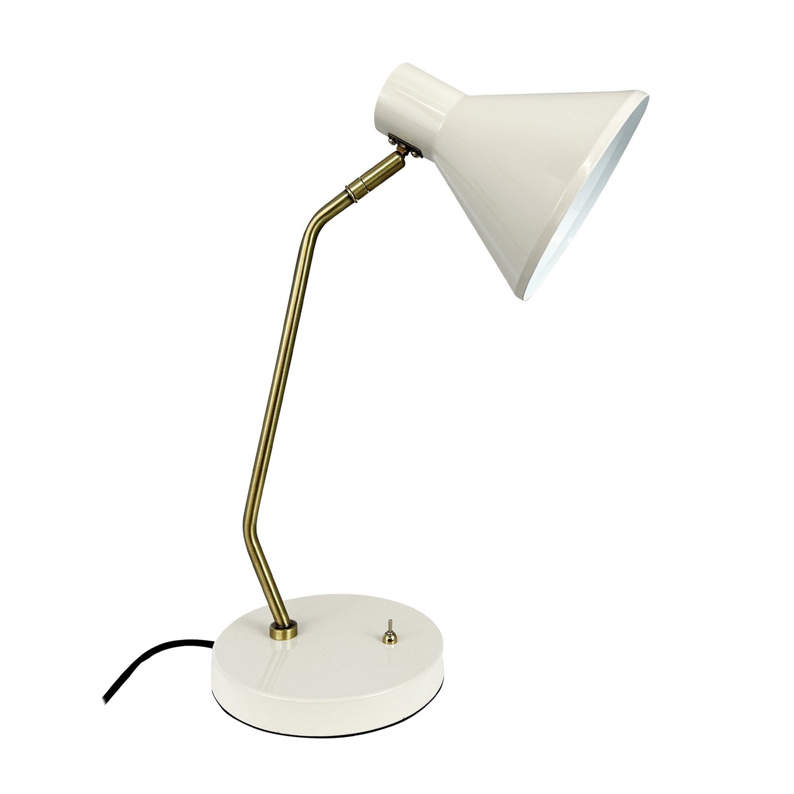 Dyberg Larsen Sleep bordlampe, kitthvit, høyde 43,3 cm