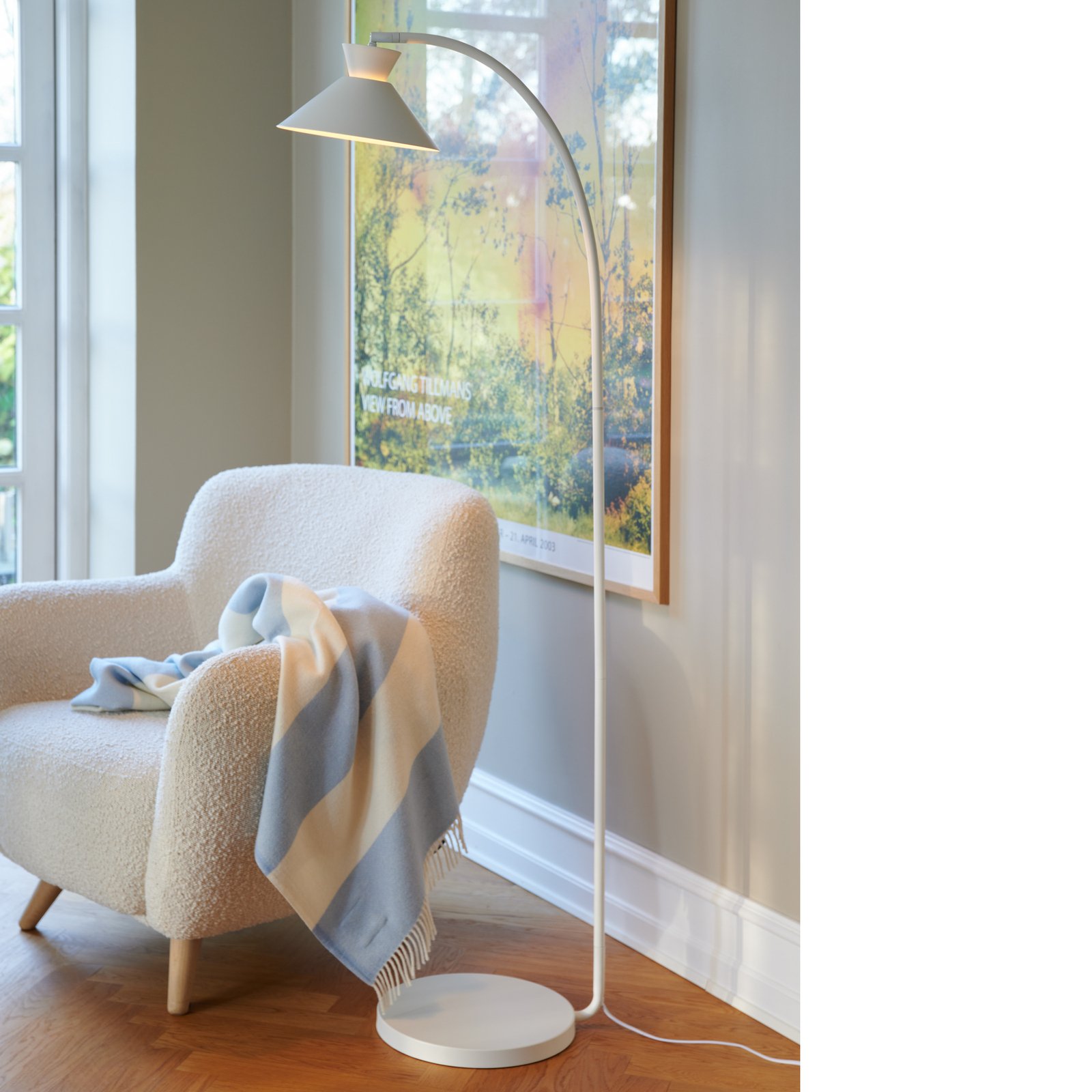 Dial Lattiavalaisin White - Nordlux