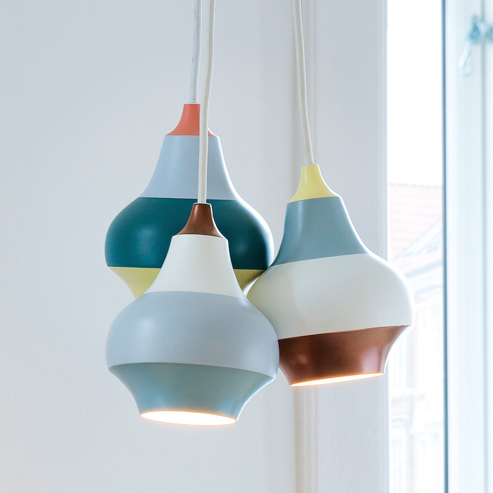 Cirque Pendant ø150 Red Top - Louis Poulsen